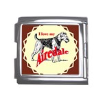 Airedale Mega Link Italian Charm (18mm)