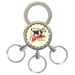 Airedale 3-Ring Key Chain