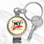 Airedale Nail Clippers Key Chain