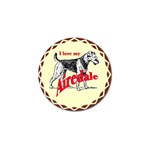 Airedale Golf Ball Marker (4 pack)