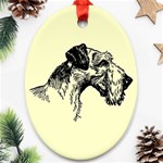 Hound Ornament (Oval)