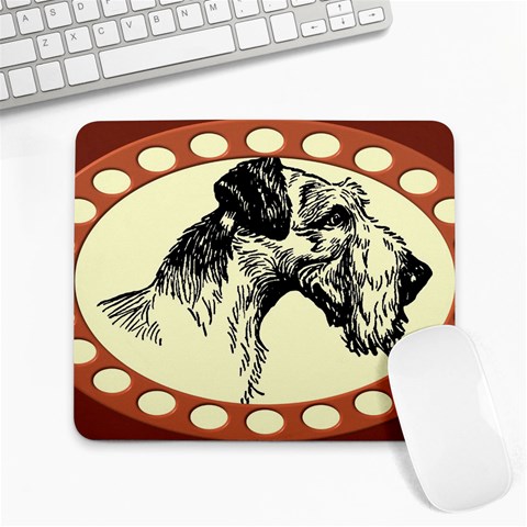 Hound Large Mousepad from ArtsNow.com Front