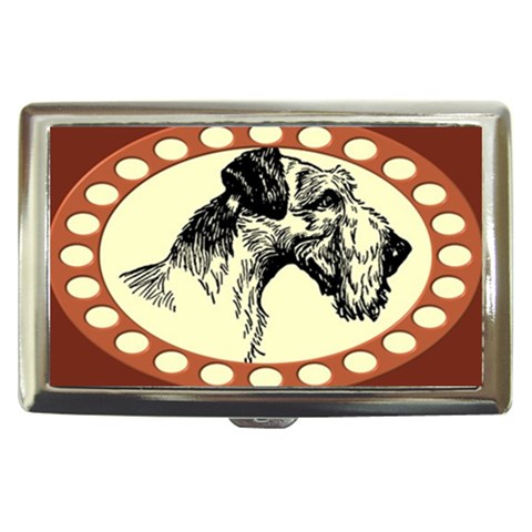 Hound Cigarette Money Case from ArtsNow.com Front