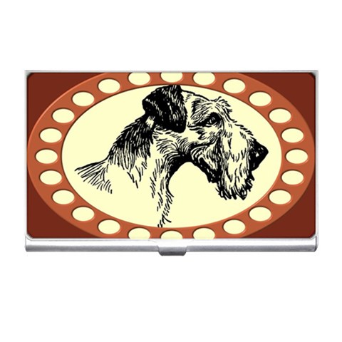 Hound Business Card Holder from ArtsNow.com Front