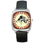 Hound Square Metal Watch
