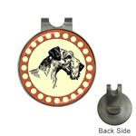 Hound Golf Ball Marker Hat Clip