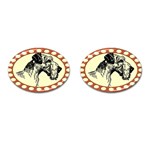 Hound Cufflinks (Oval)