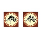 Hound Cufflinks (Square)