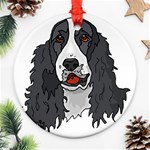 Spaniel Ornament (Round)