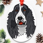 Spaniel Ornament (Oval)