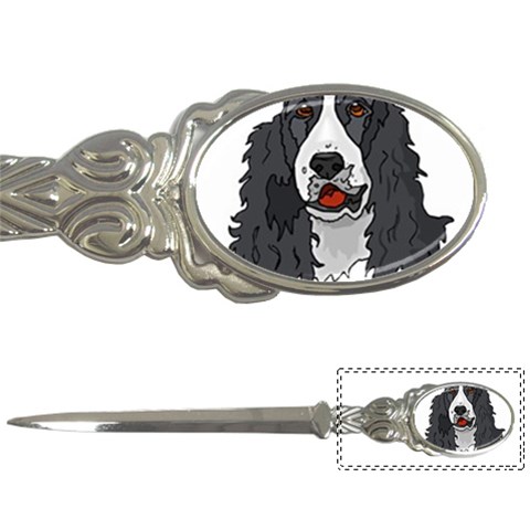 Spaniel Letter Opener from ArtsNow.com Front