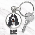 Spaniel Nail Clippers Key Chain