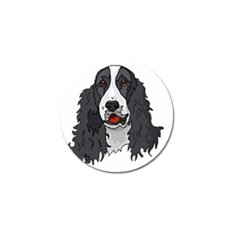 Spaniel Golf Ball Marker from ArtsNow.com Front