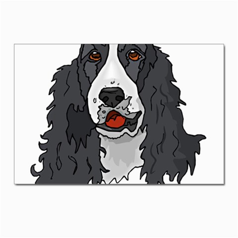 Spaniel Postcards 5  x 7  (Pkg of 10) from ArtsNow.com Front