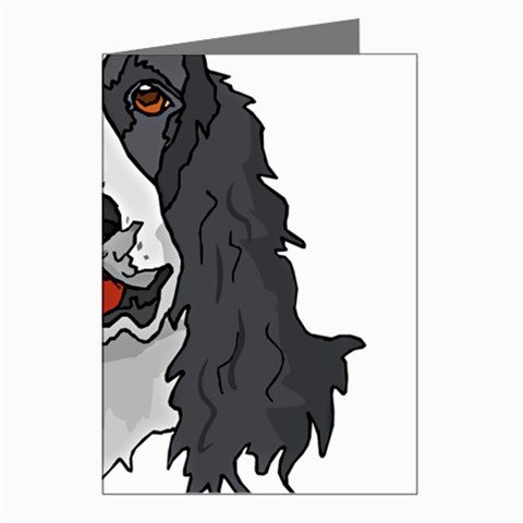 Spaniel Greeting Cards (Pkg of 8) from ArtsNow.com Left