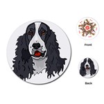 Spaniel Playing Cards (Round)