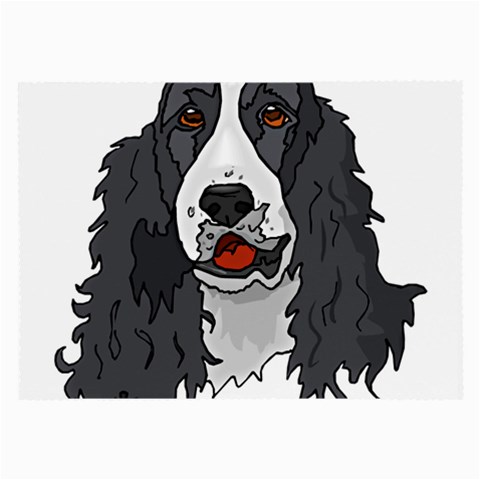 Spaniel Glasses Cloth (Large) from ArtsNow.com Front