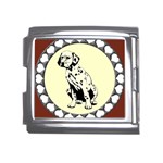 Dalmation puppy Mega Link Italian Charm (18mm)