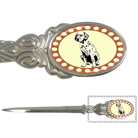 Dalmation puppy Letter Opener from ArtsNow.com Front