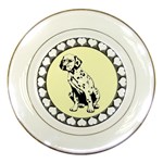 Dalmation puppy Porcelain Plate
