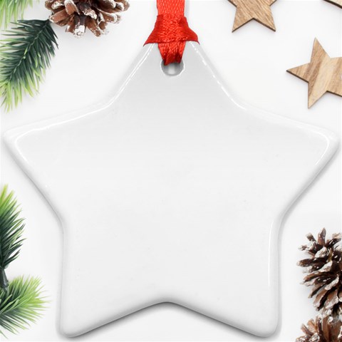 Drinking giraffe Ornament (Star) from ArtsNow.com Front