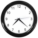 Drinking giraffe Wall Clock (Black)