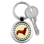 Dachshund Key Chain (Round)