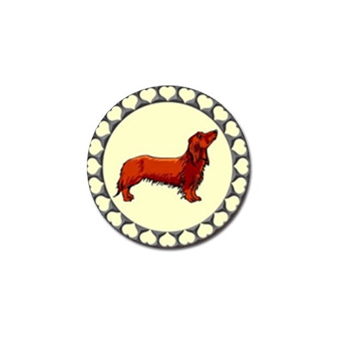 Dachshund Golf Ball Marker (10 pack) from ArtsNow.com Front