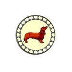Dachshund Hat Clip Ball Marker (4 pack)