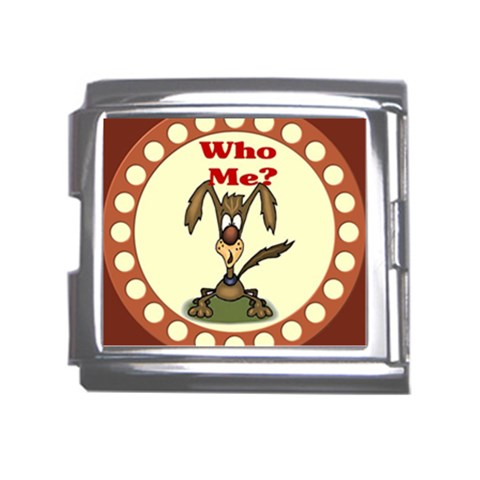Who me? Mega Link Italian Charm (18mm) from ArtsNow.com Front