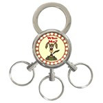 Who me? 3-Ring Key Chain