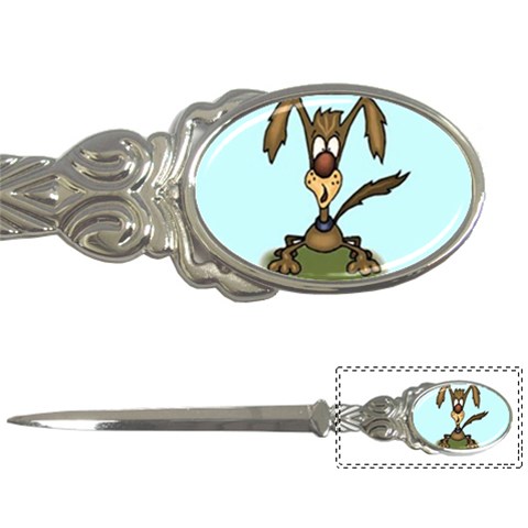 Who me? Letter Opener from ArtsNow.com Front
