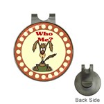 Who me? Golf Ball Marker Hat Clip