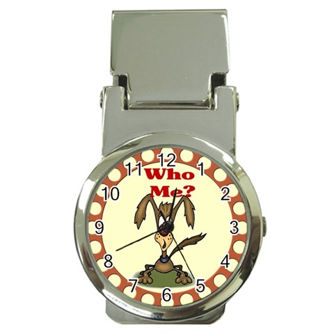 Who me? Money Clip Watch from ArtsNow.com Front