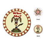 Who me? Playing Cards (Round)