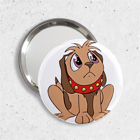 Innocent puppy 2.25  Handbag Mirror from ArtsNow.com Front