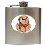 Innocent puppy Hip Flask (6 oz)