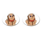 Innocent puppy Cufflinks (Oval)