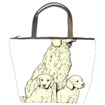 Golden retriever Bucket Bag