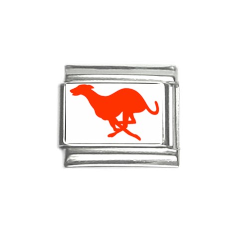 Greyhound Italian Charm (9mm) from ArtsNow.com Front