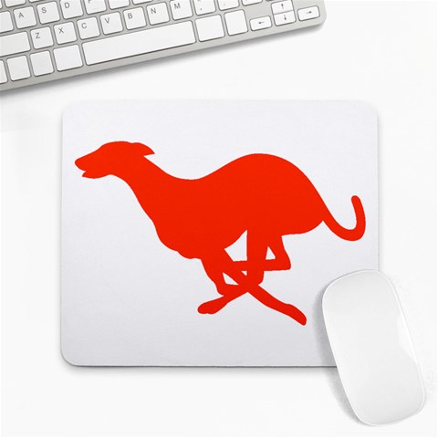 Greyhound Large Mousepad from ArtsNow.com Front