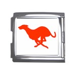 Greyhound Mega Link Italian Charm (18mm)