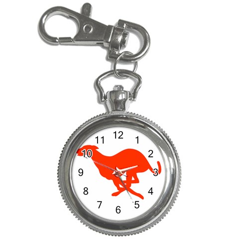 Greyhound Key Chain Watch from ArtsNow.com Front