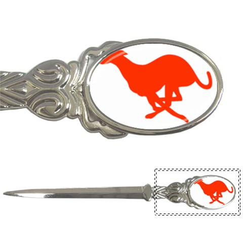 Greyhound Letter Opener from ArtsNow.com Front