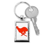 Greyhound Key Chain (Rectangle)