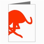 Greyhound Greeting Card