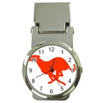 Greyhound Money Clip Watch