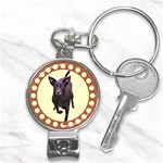 Kelpie 1 Nail Clippers Key Chain