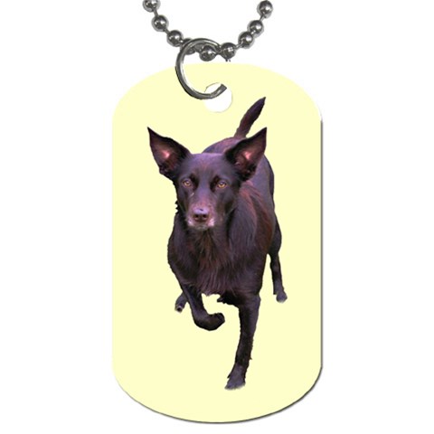 Kelpie 1 Dog Tag (One Side) from ArtsNow.com Front