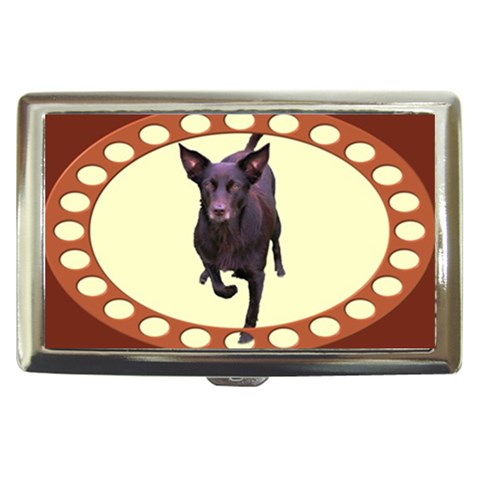 Kelpie 1 Cigarette Money Case from ArtsNow.com Front